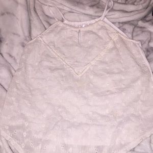 Key hole, halter top